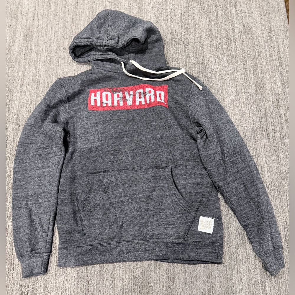 Gray Harvard Hoodie for Men